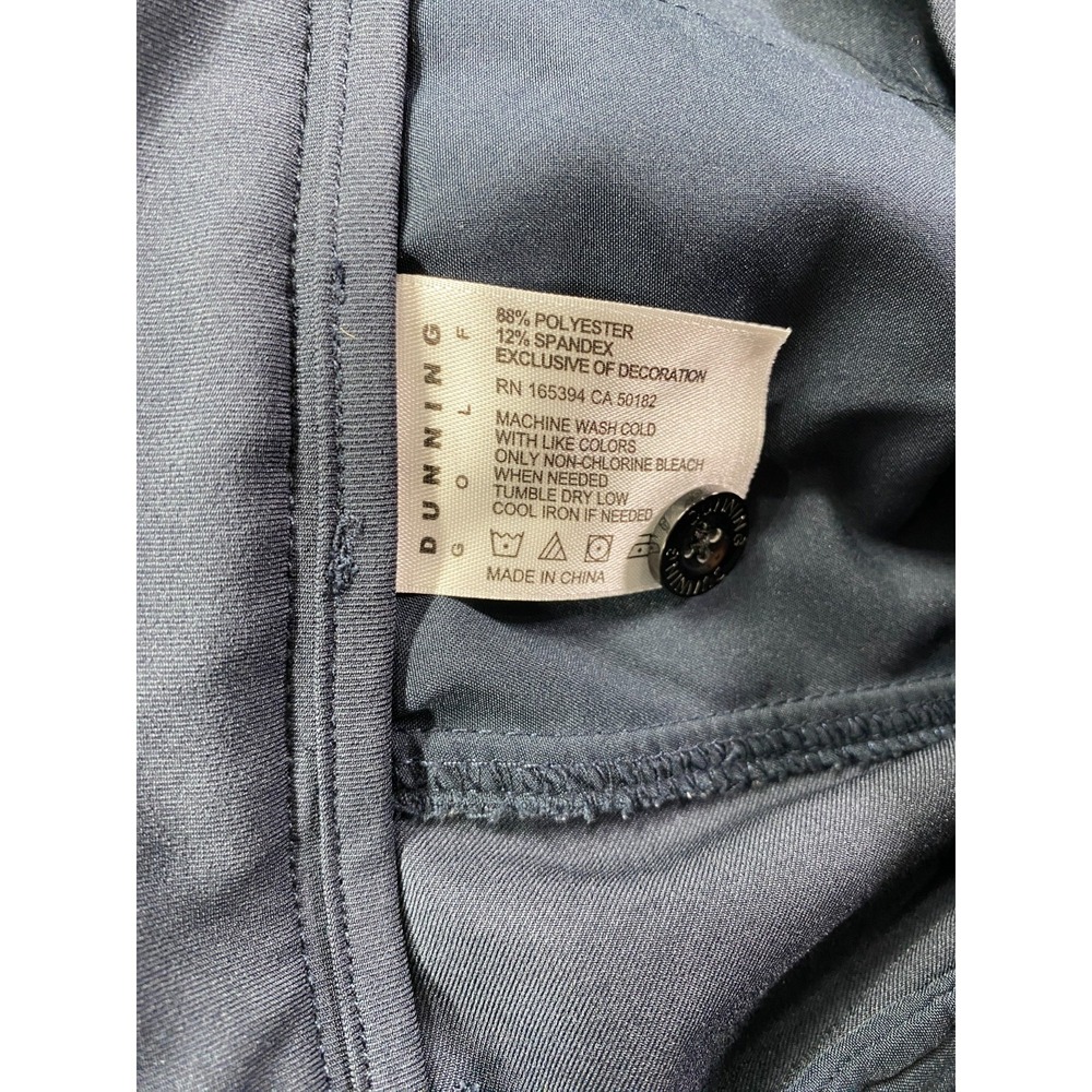 Dunning Golf Men's Size 38x30 Dark Gray‎ Casual Performance Pants Poly Stretch - Picture 7 of 11